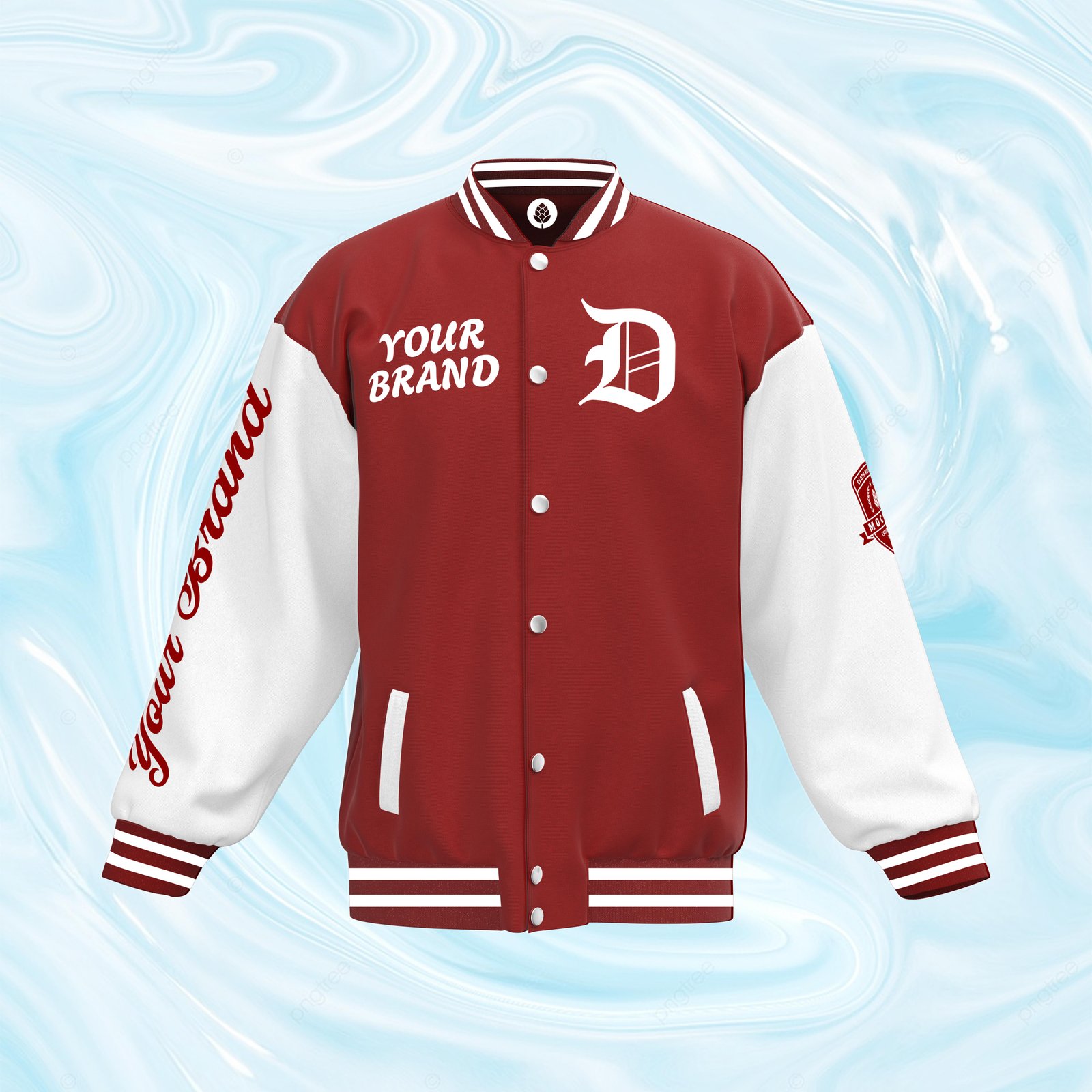 Oversized Varsity jacket - Unisex Jacket